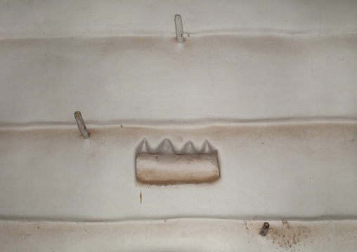 Decoration inside an old house, Rijal Almaa Province, Rijal Alma, Saudi Arabia