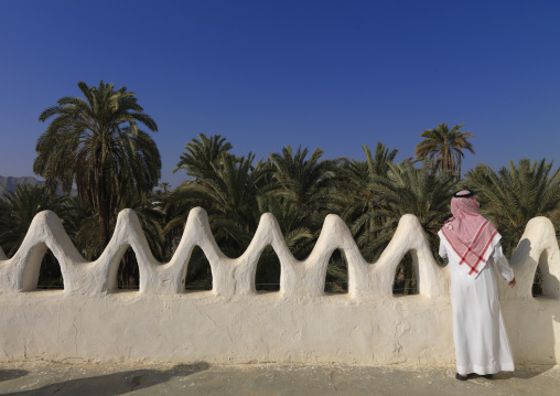 Traditional old multi-storey mud house, Najran Province, Najran, Saudi Arabia