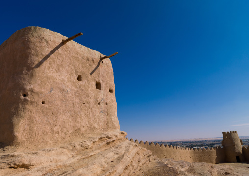 Inside court of qasr zaba al, Al-Jawf Province, Sakaka, Saudi Arabia
