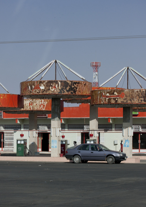 Oil station, Najran Province, Najran, Saudi Arabia
