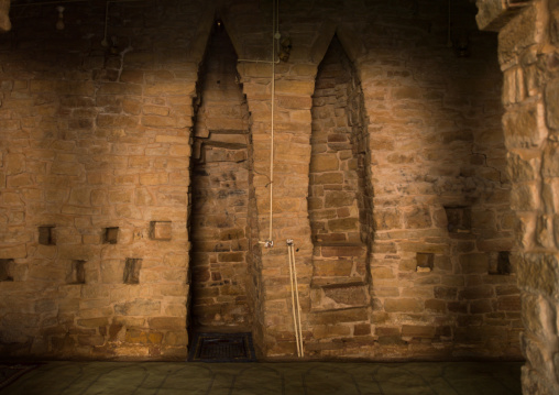 Double mirhab in omar ibn al-khattab mosque, Al-Jawf Province, Dumat Al-Jandal, Saudi Arabia