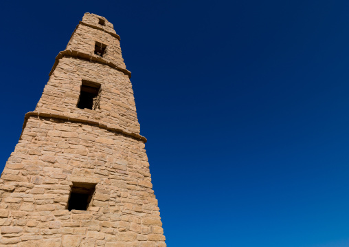 Omar ibn al-khattab mosque minaret, Al-Jawf Province, Dumat Al-Jandal, Saudi Arabia