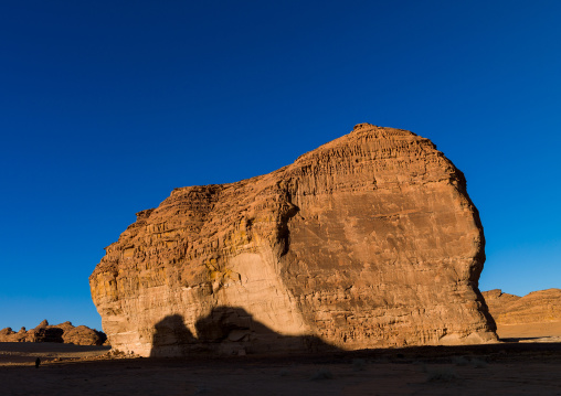 Nabataean tomb in madain saleh archaeologic site, Al Madinah Province, Al-Ula, Saudi Arabia