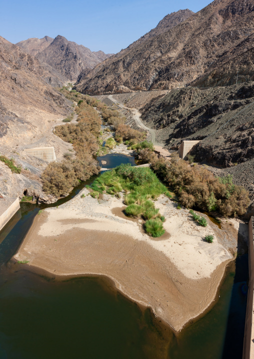Wadi najran and the sarawat mountains, Najran Province, Najran, Saudi Arabia
