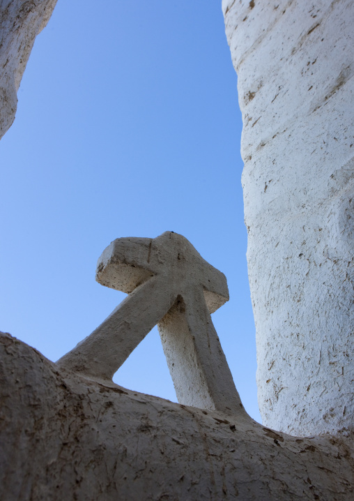 Traditional old multi-storey mud house, Najran Province, Najran, Saudi Arabia