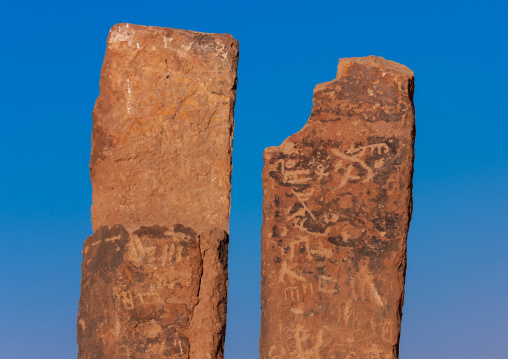 Al-rajajil standing stones the stonehenge of saudi arabia, Al-Jawf Province, Sakaka, Saudi Arabia