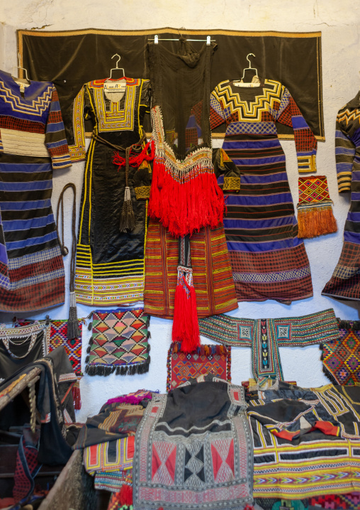 Traditional clothes in a museum, Makkah province, Taif, Saudi Arabia