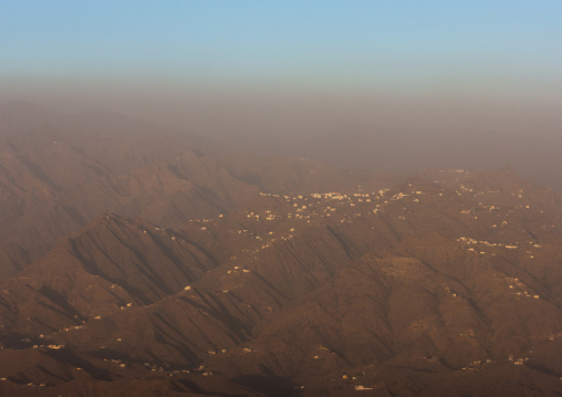 Village in the mountains near the yemeni border, Al-Sarawat, Fifa Mountains, Saudi Arabia