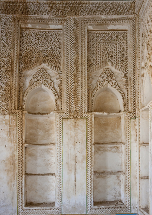 Ottoman gypsum decoration, Red Sea, Farasan, Saudi Arabia
