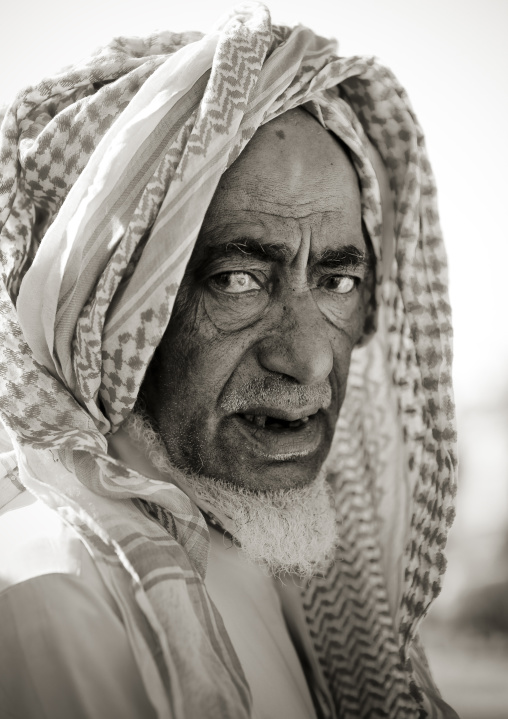 Portrait of a saudi man, Jizan Province, Sabya, Saudi Arabia