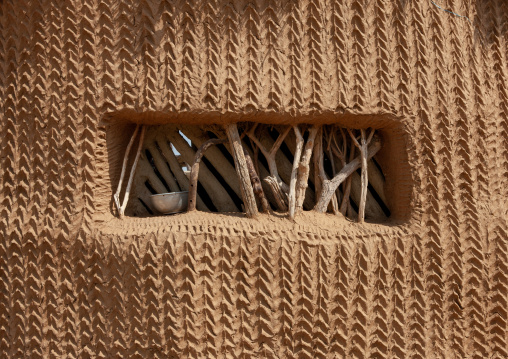 Traditional hut on the tihama coast, Jizan Region, Jizan, Saudi Arabia