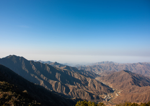 Village in the mountains near the yemeni border, Asir Province, Aseer, Saudi Arabia