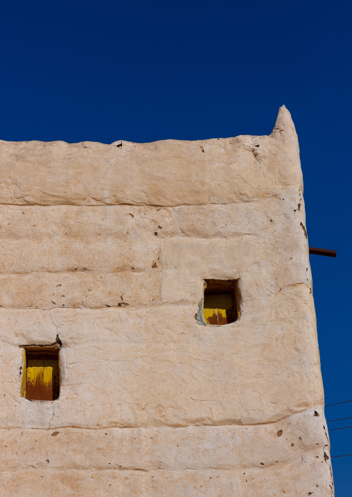Traditional clay and silt homes in a village, Asir Province, Aseer, Saudi Arabia