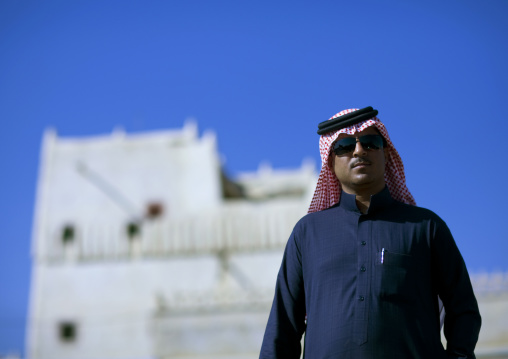 Traditional clay and silt homes in a village, Najran Province, Najran, Saudi Arabia