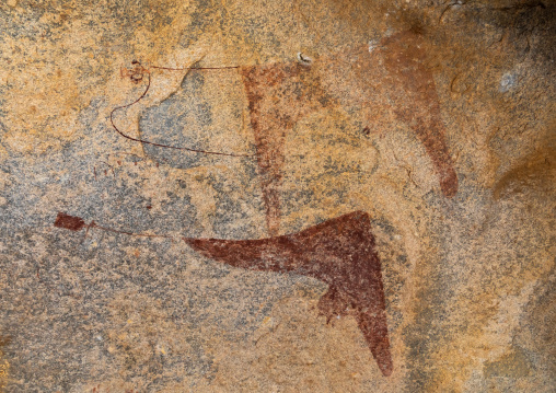 Cave paintings and petroglyphs depicting cows, Woqooyi Galbeed, Laas Geel, Somaliland