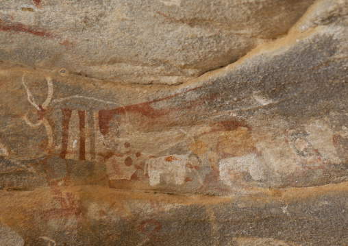 Laas Geel Rock Art Caves, Paintings Depicting Cows, Hargeisa, Somaliland