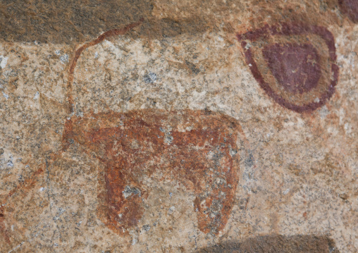Laas Geel Rock Art Caves, Paintings Depicting Cows, Hargeisa, Somaliland