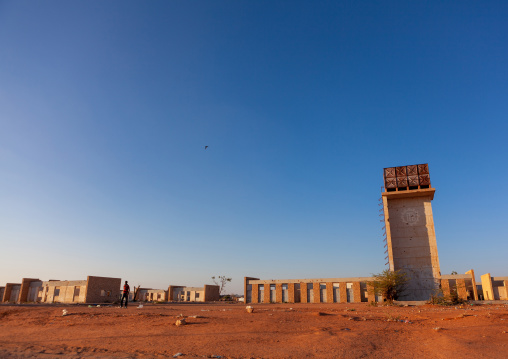 Water tank in the burao technology institute, Togdheer region, Burao, Somaliland