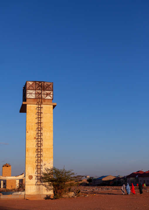 Tank water in the burao technology institute, Togdheer region, Burao, Somaliland