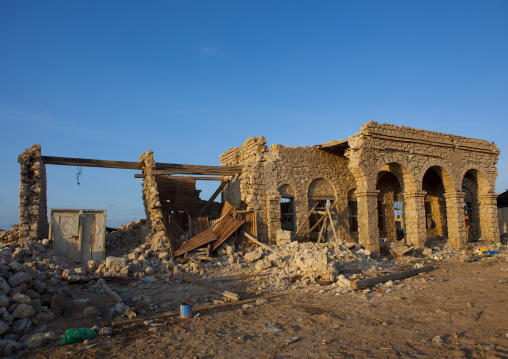 Ruins From Buildings Destroyed During The Civil War, Zeila, Somaliland