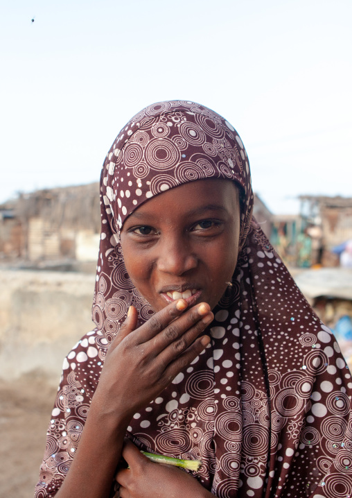 Portrait of a somali girl, Awdal region, Zeila, Somaliland