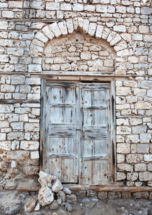 Former ottoman house made with stones, Awdal region, Zeila, Somaliland