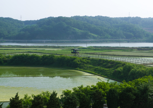 North and south korea border in imjingak, Sudogwon, Paju, South korea