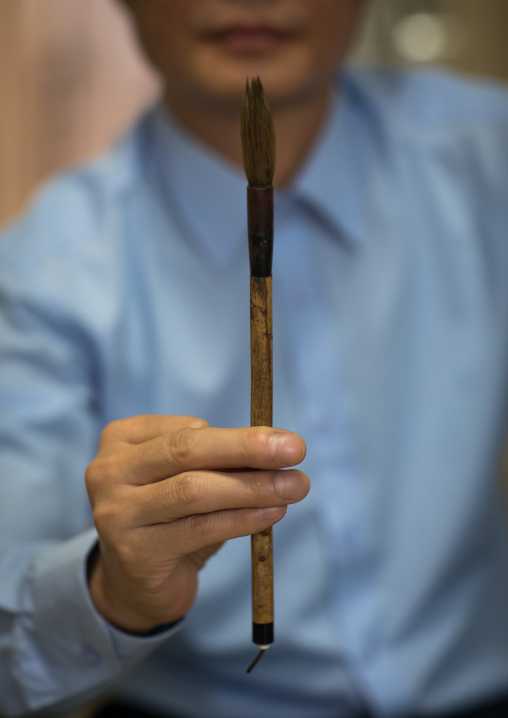 Former north Korea propaganda artist called Song Byeok, National Capital Area, Seoul, South Korea