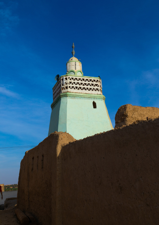 Al-Khatibiya mosque minaret, Northern State, Al-Khandaq, Sudan