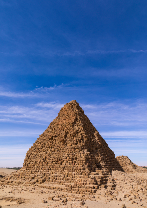Royal pyramids of nubian kings, Northern State, Nuri, Sudan