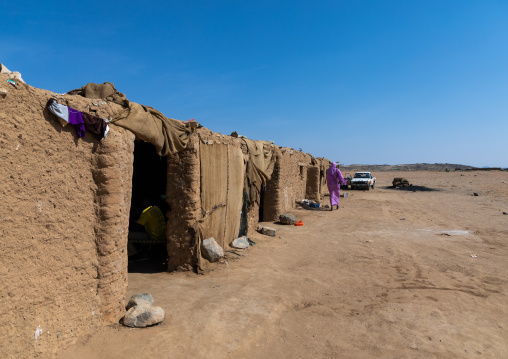Reataurants along the highway, Red Sea State, Suakin, Sudan