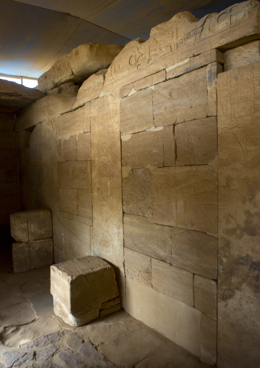 Sudan, Khartoum State, Khartoum, kumma temple at the national museum of sudan