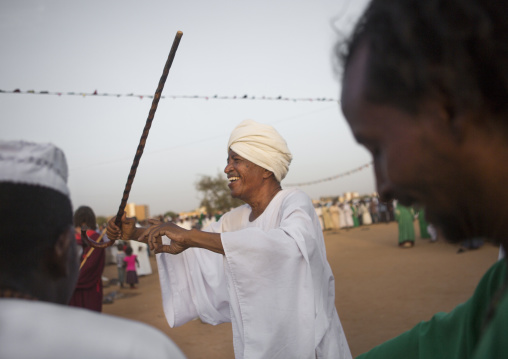 Sudan, Khartoum State, Khartoum, sufi whirling dervishes at omdurman sheikh hamad el nil tomb