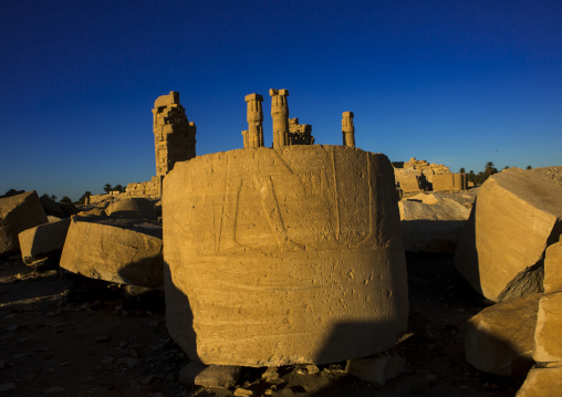 Sudan, Nubia, Soleb, the big soleb temple built by amenophis iii