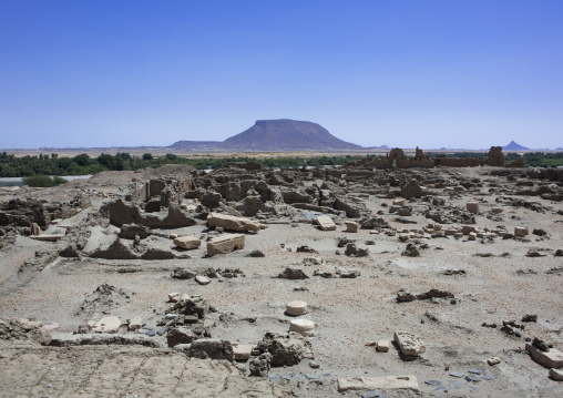 Sudan, Nubia, Sai island, jebel abri