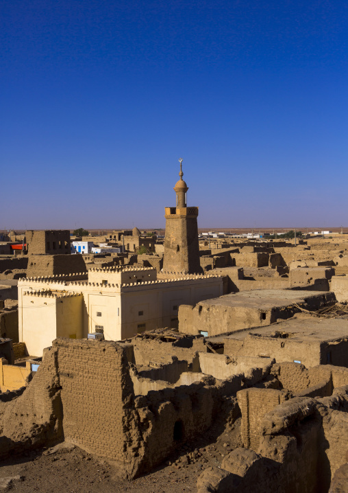 Sudan, River Nile, Al-Khandaq, the khatibiyya mosque