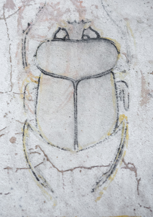 Sudan, Fourth Cataract, El Kurru, burial chamber of the tomb of tanutamani