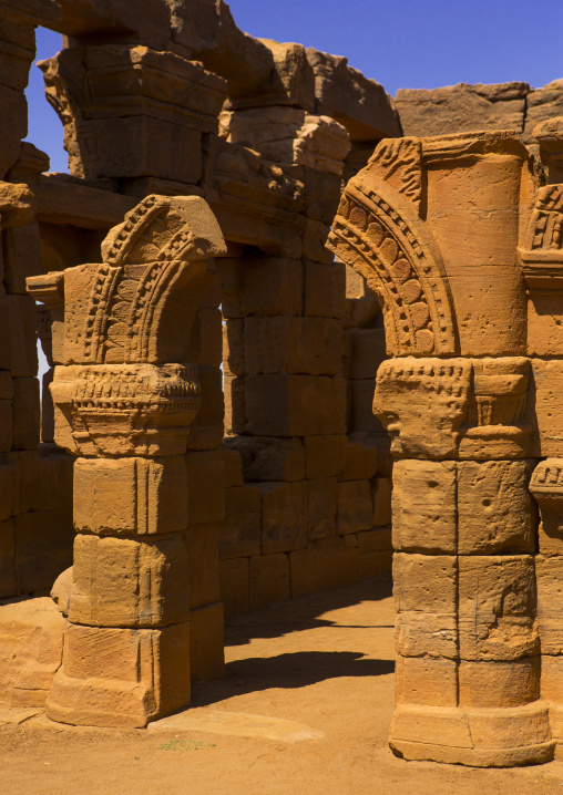 Sudan, Nubia, Naga, roman kiosk