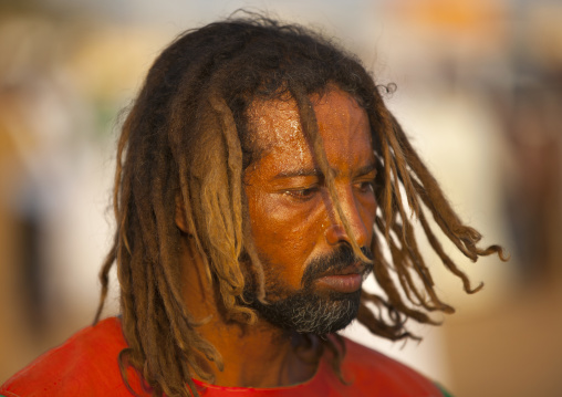 Sudan, Khartoum State, Khartoum, sufi whirling dervishes at omdurman sheikh hamad el nil tomb