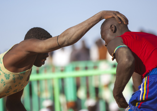 Sudan, Khartoum State, Khartoum, nuba wrestlers