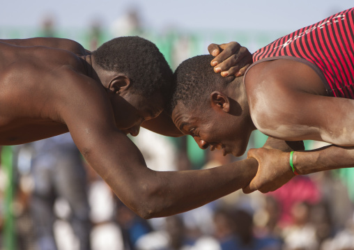 Sudan, Khartoum State, Khartoum, nuba wrestlers