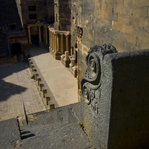 Roman Amphitheatre, Bosra, Daraa Governorate, Syria