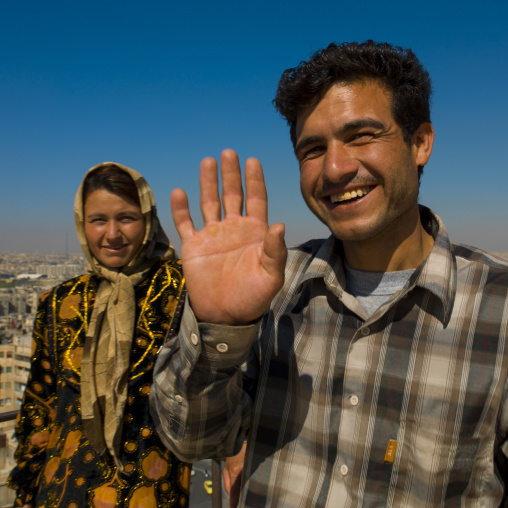 Couple Of Syrian, Aleppo, Aleppo Governorate, Syria