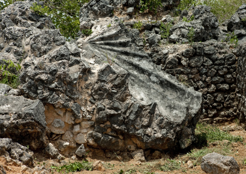 Husini kubwa palace in kilwa kisiwani, Tanzania