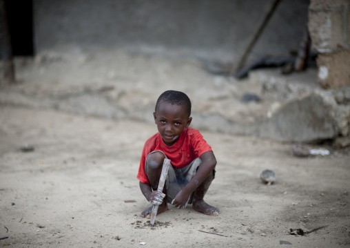 Kid in kilwa kivinje village , Tanzania