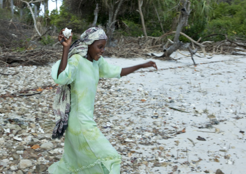 Pemba girl , Tanzania