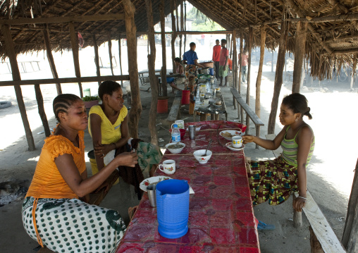 Bagamoyo outdoor restaurant, Tanzania