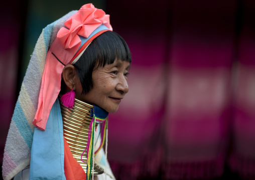 Long neck woman, Near mae hong son, Thailand