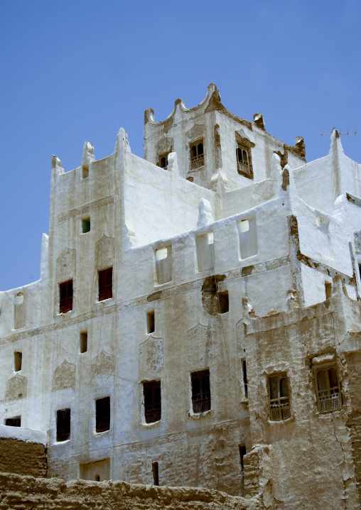 Old White Painted Palace, Hadramaut, Yemen