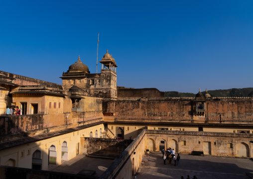 Amber Fort courtyard, Rajasthan, Amer, India